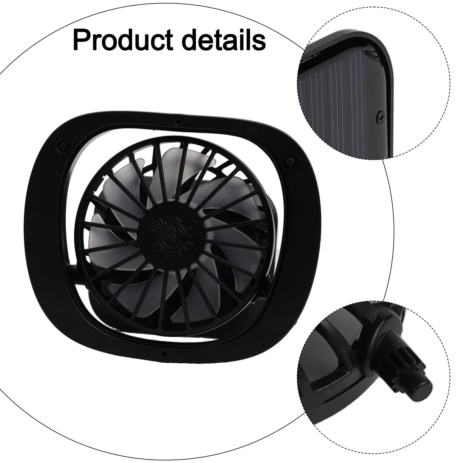 Portable Solar Powered Fan Hat with USB Charging Option for Outdoor Adventures