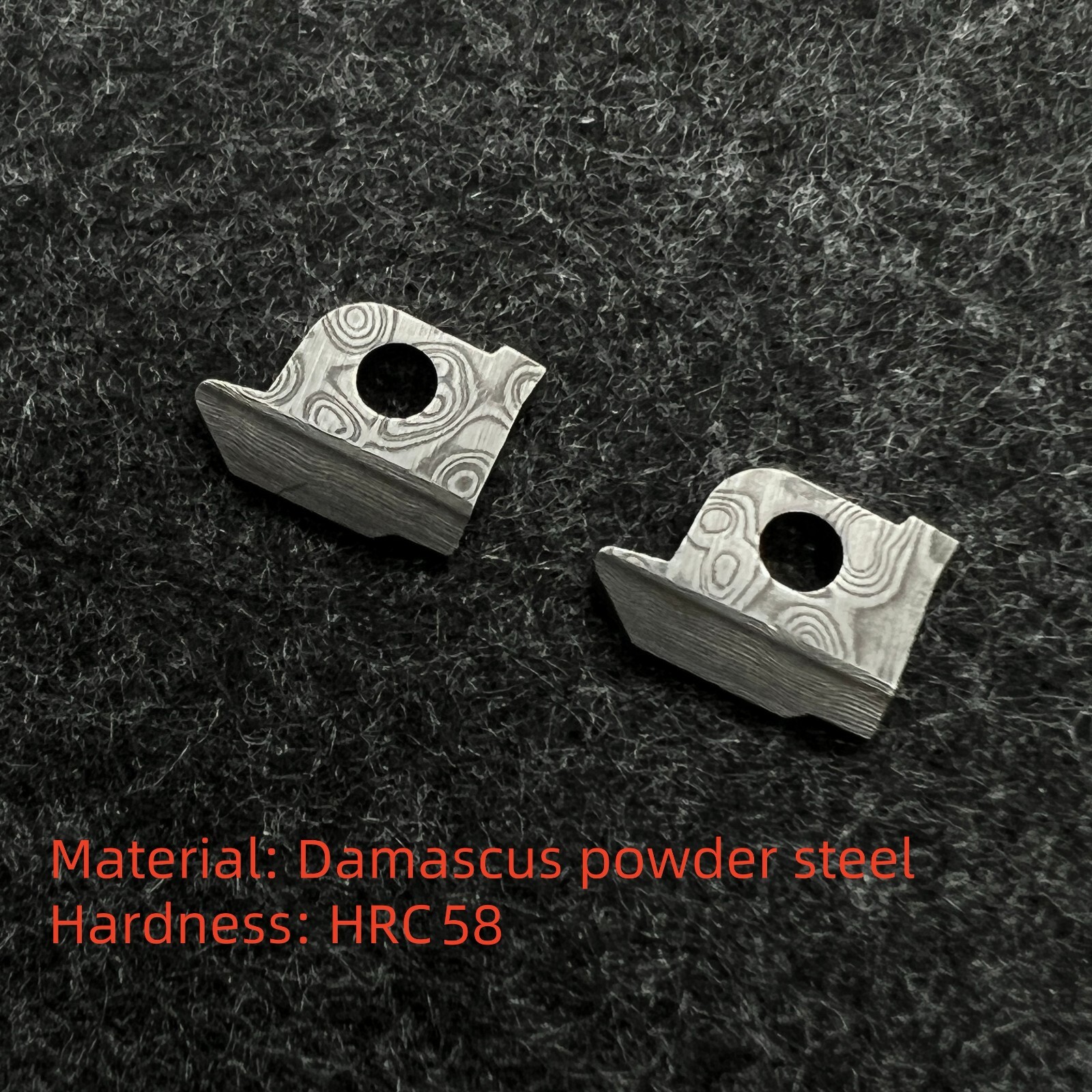 Damascus Steel Replacement Wire Cutter Inserts For Leatherman Surge TTI Wave ARC