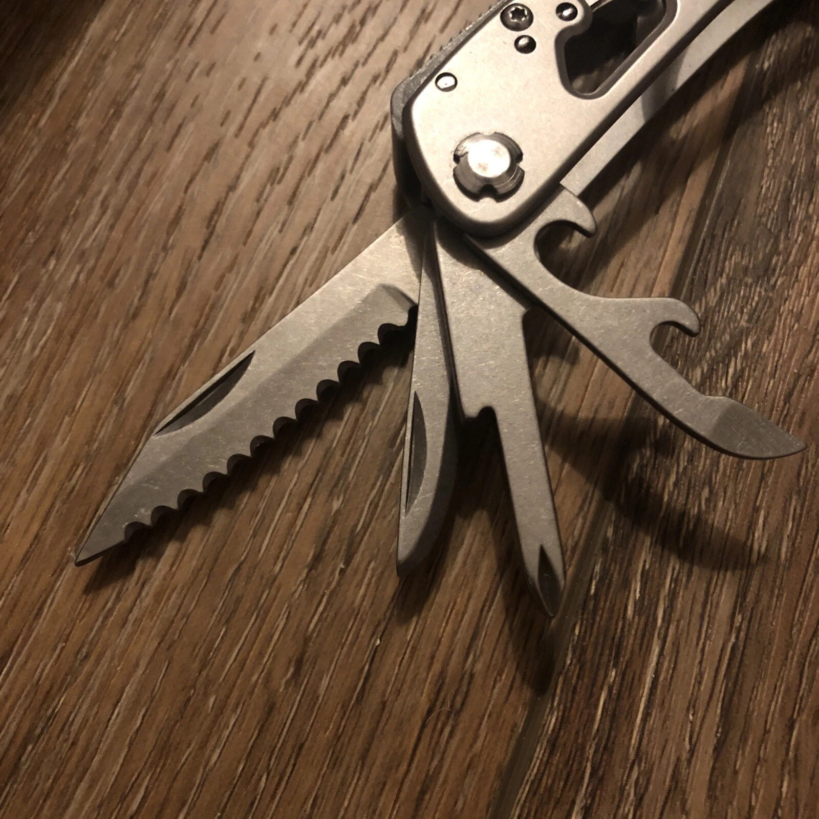 Lot of 2 Winchester Multi-Tools: Winframe & 2CR Wood Handle with Sheaths & Bits