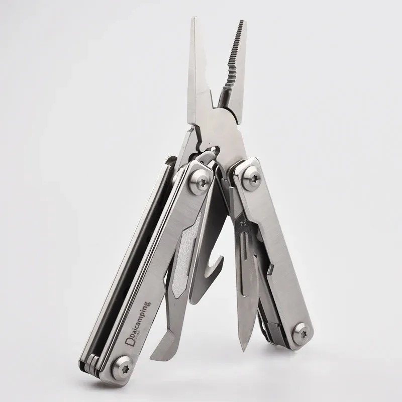 Daicamping DL19/DL19P Multi Tool Folding Pocket Knife Sheath Scissors Pliers
