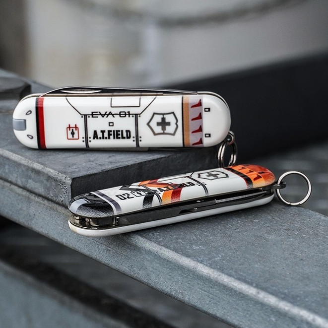 EVANGELION STORE A.T.FIELD VICTORINOX Classic SD Entry Plug Ver. 36g JAPAN PSL