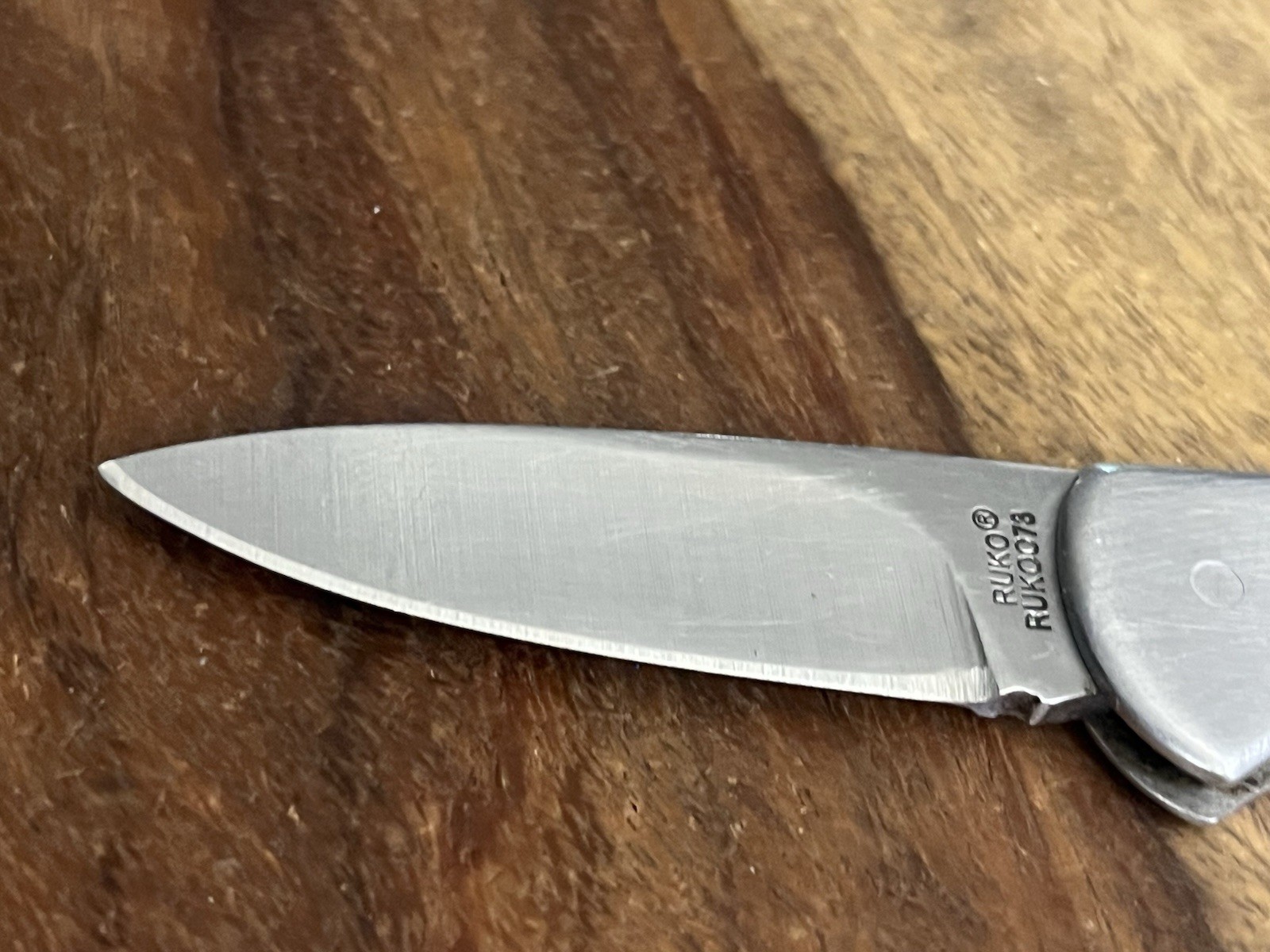 Ruko RUKO073 420 Stainless Steel Folding Utility Pocket Knife Very Solid ~TASKCo