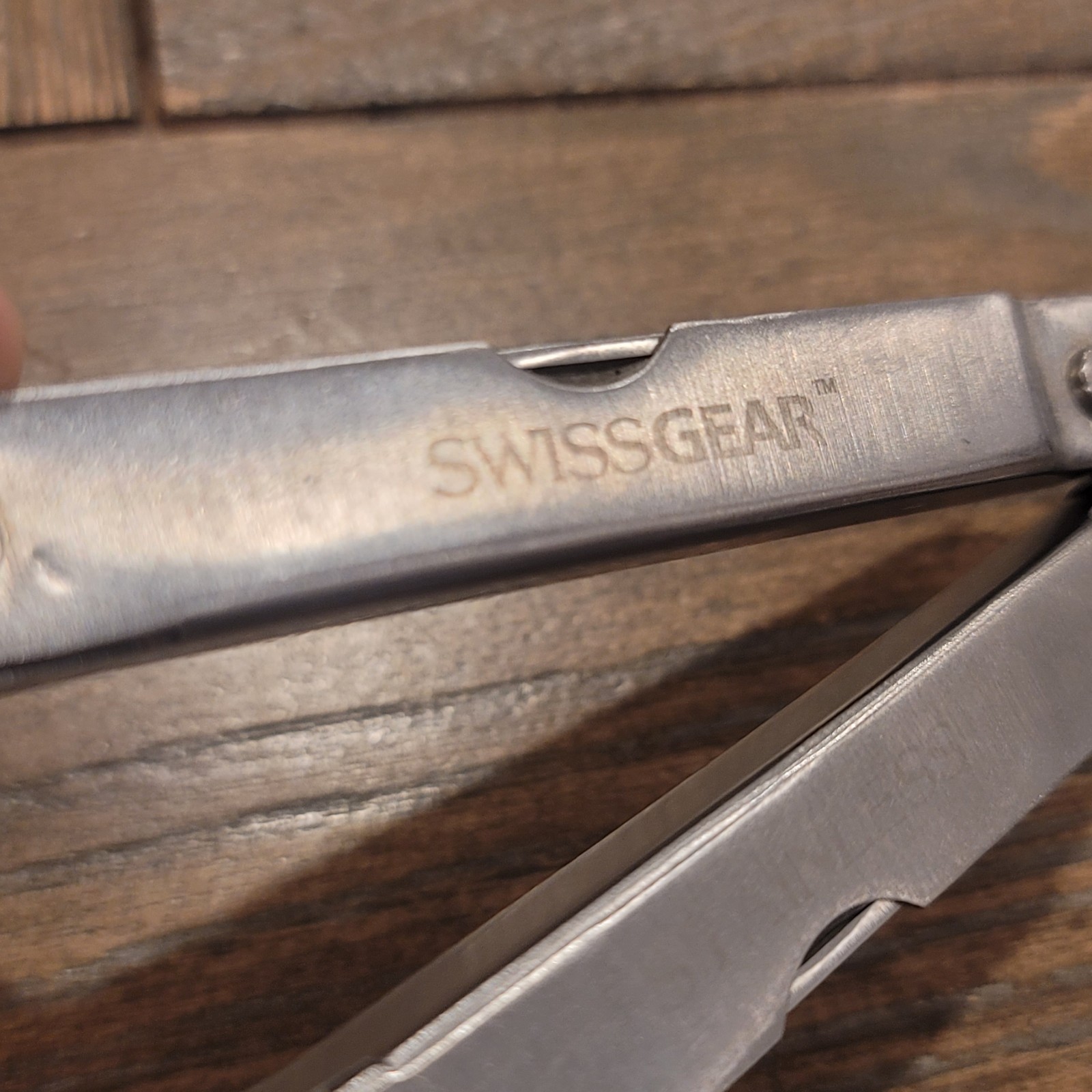 SwissGear Stainless Steel Multi-Tool with Pliers, Knife, File, Screwdriver