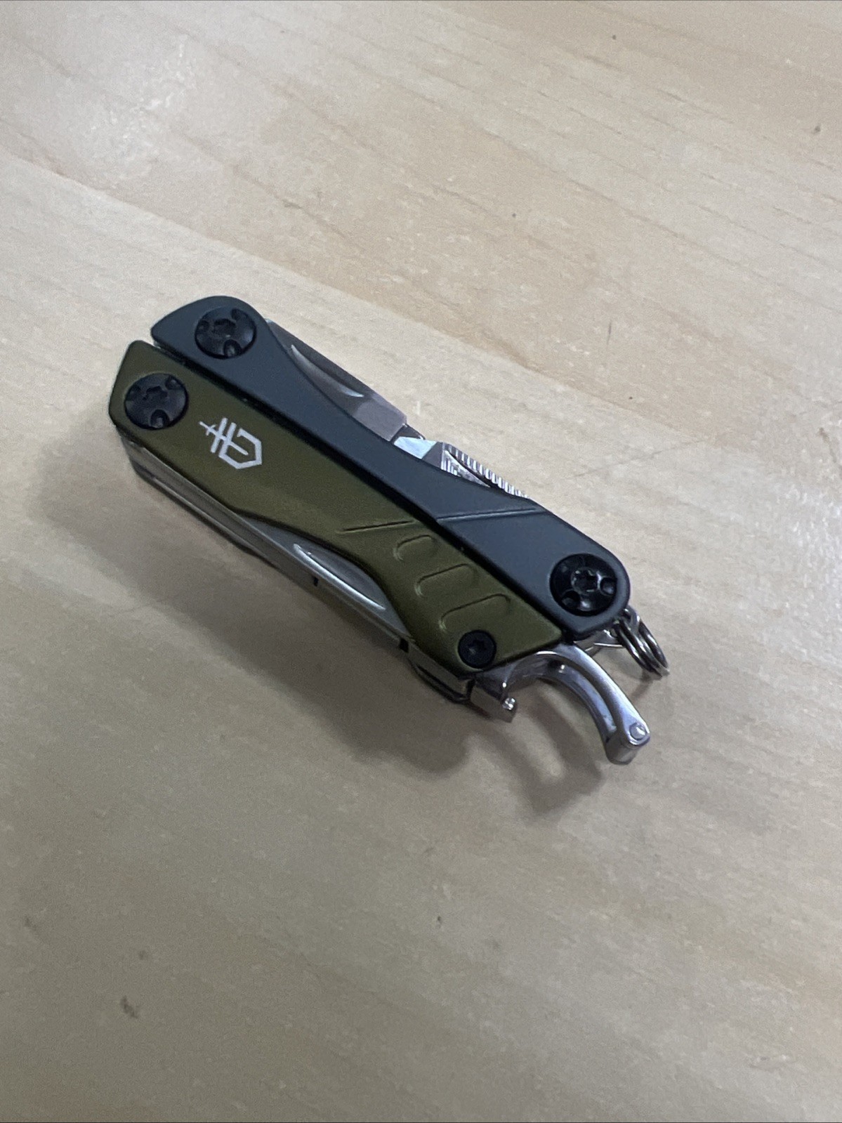 Gerber Dime Mini Multitool Keychain Green/black