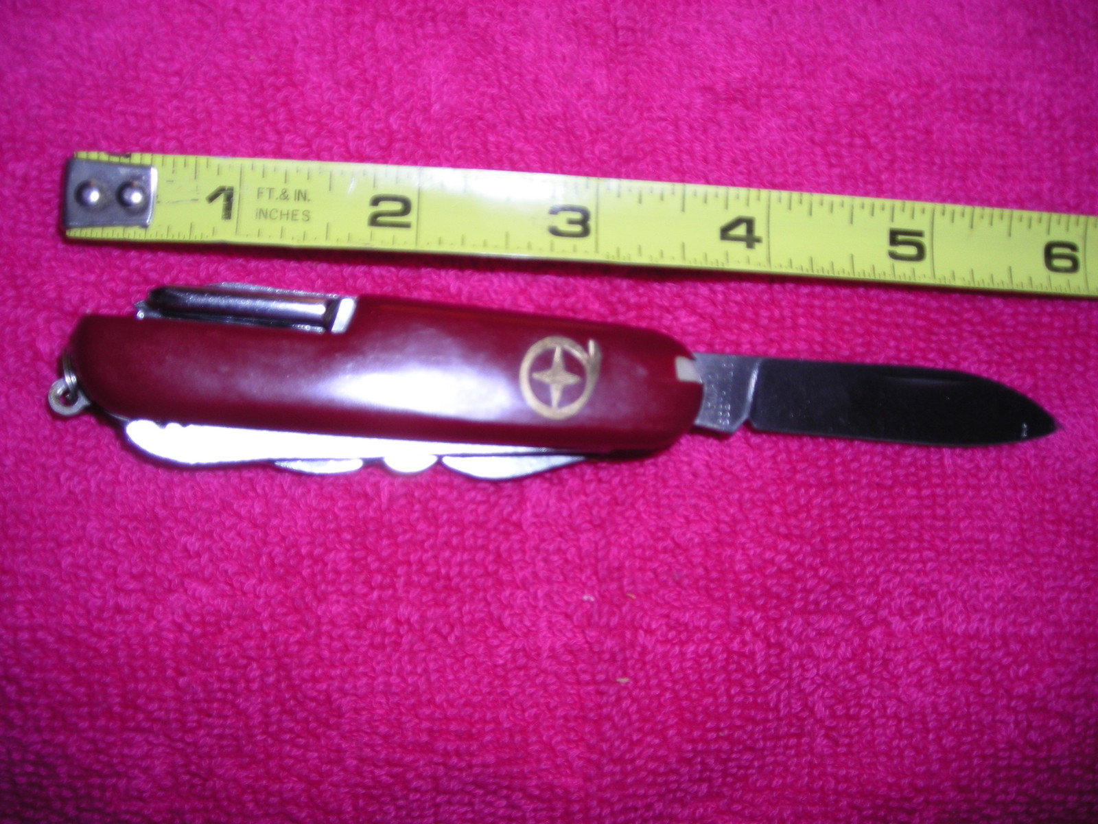13 Function SPORTS Style Pocket Knife Black – Camping Fishing Hunting -NEW