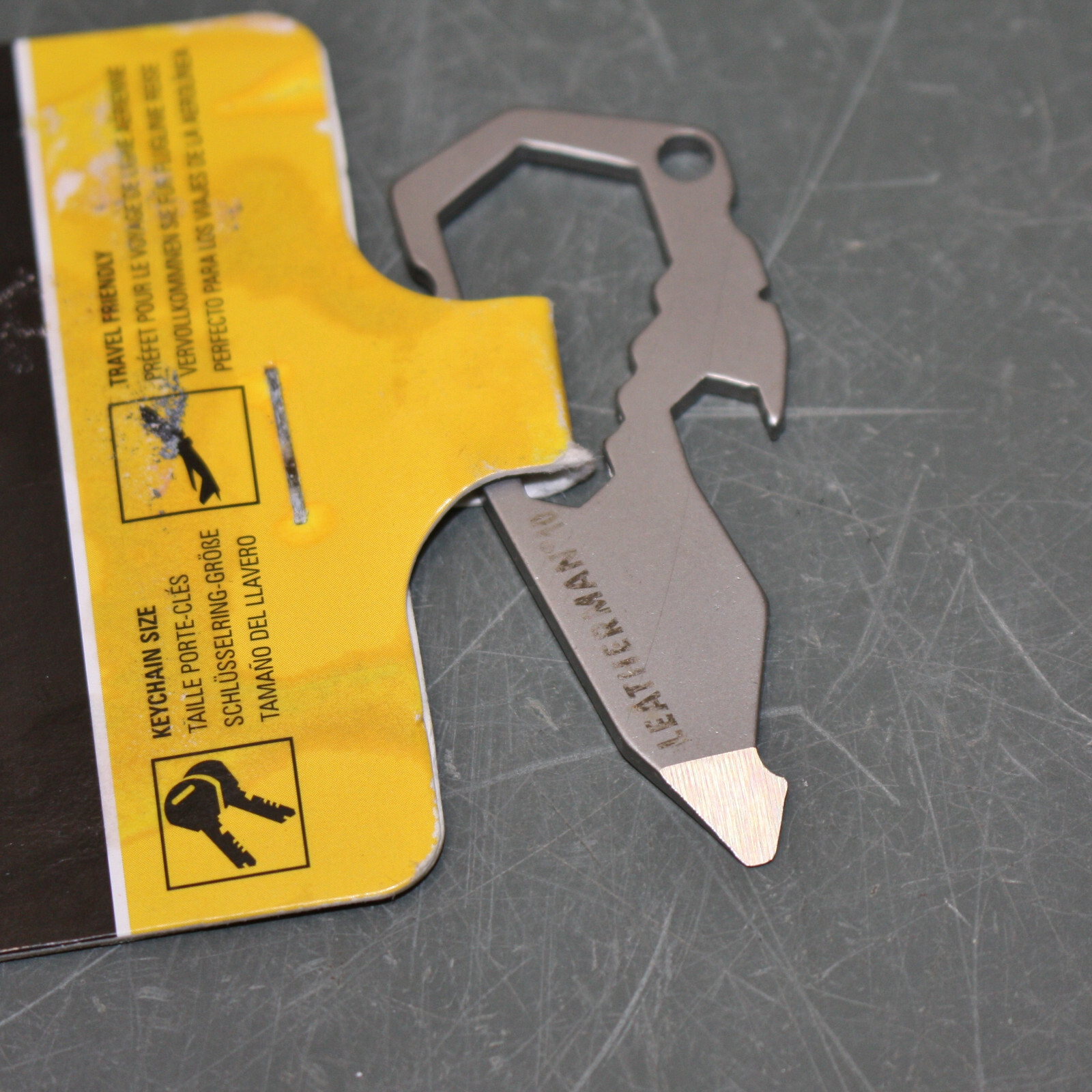 DAMAGED – Leatherman Keychain Multi-Tool 832125, By The Numbers #10, Metric