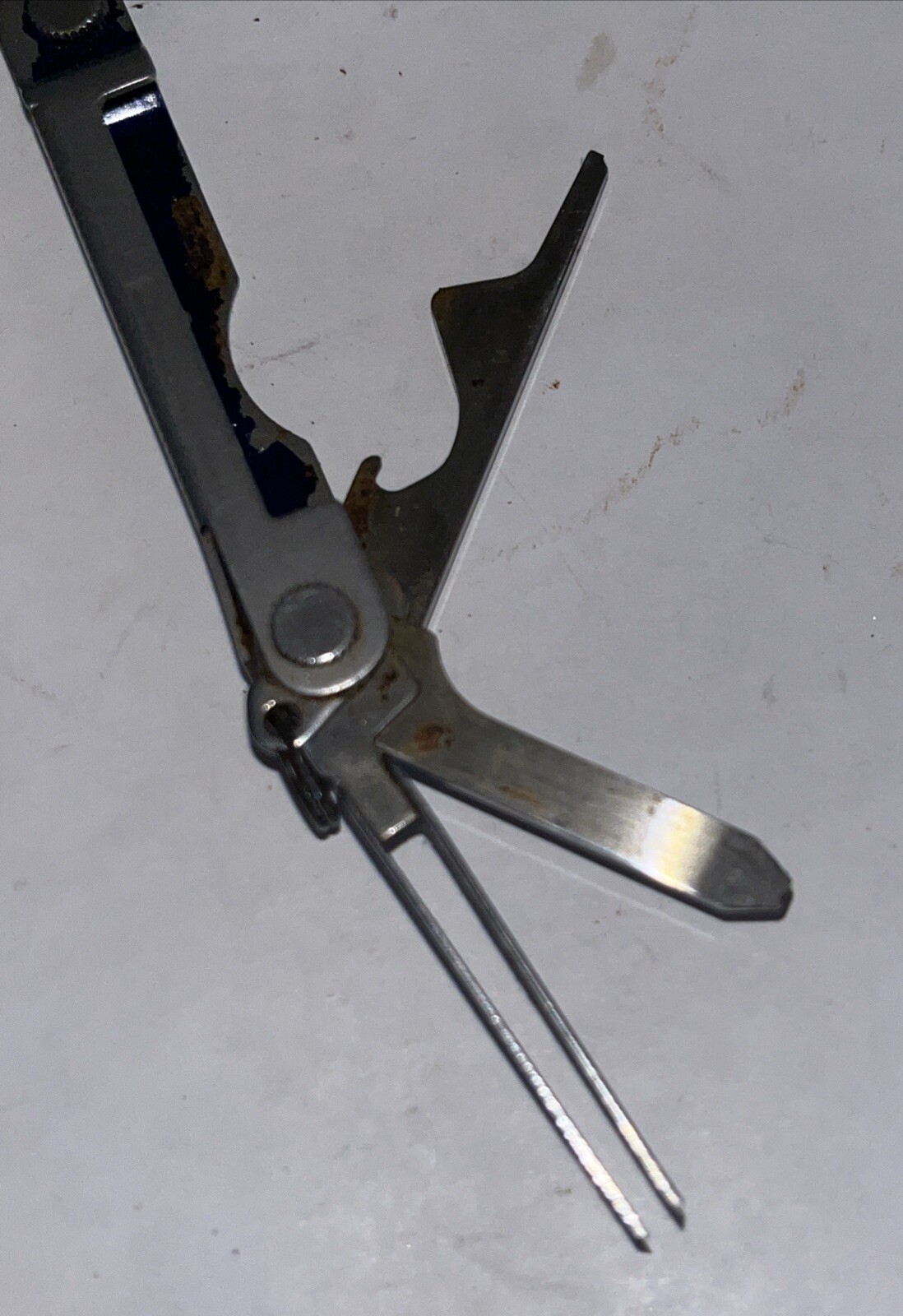 Leatherman Silver Micra Compact Scissors Hiking Back packing Multi-Tool