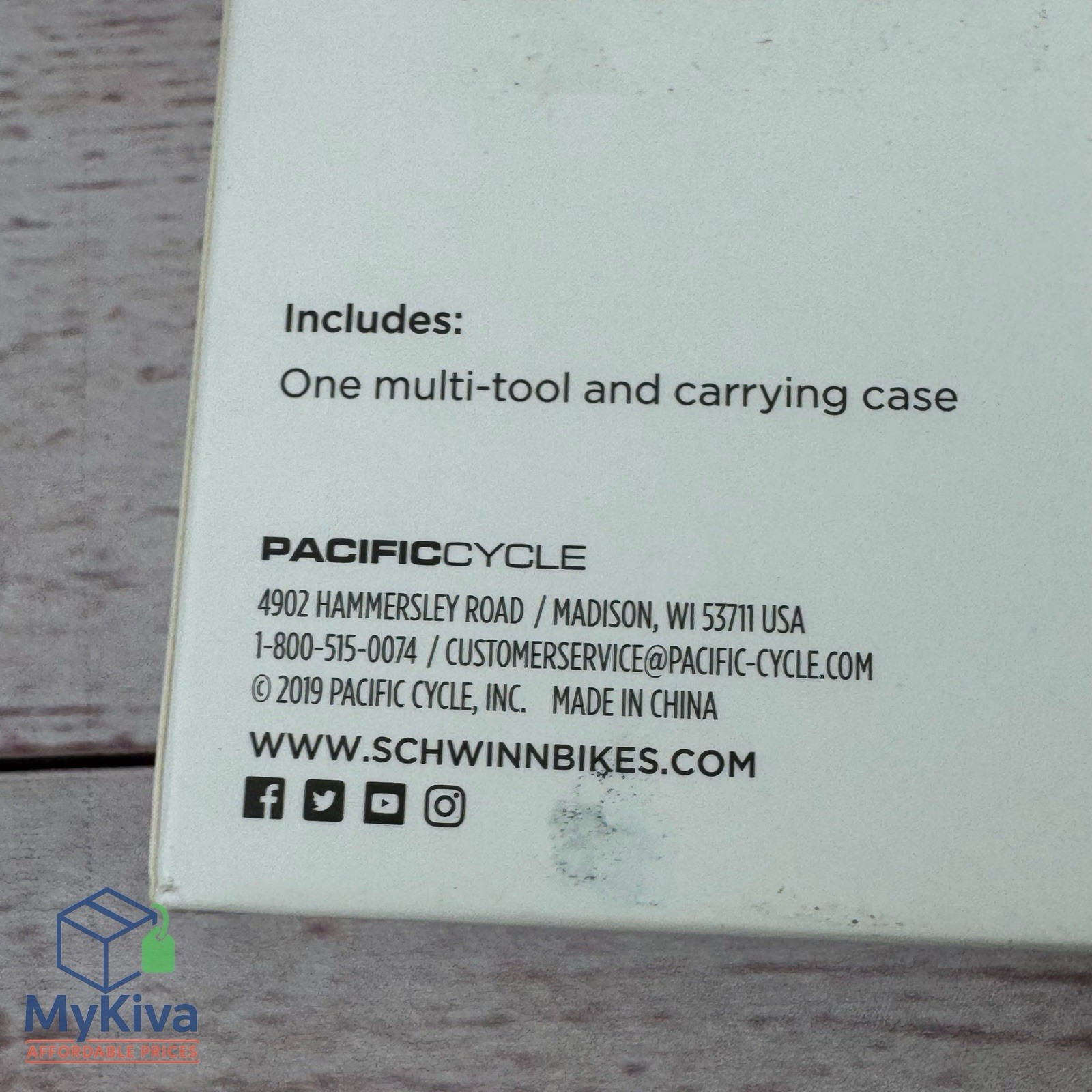 Bike Tool Schwinn 18 In 1 Multi Purpose Folding Repair Tool