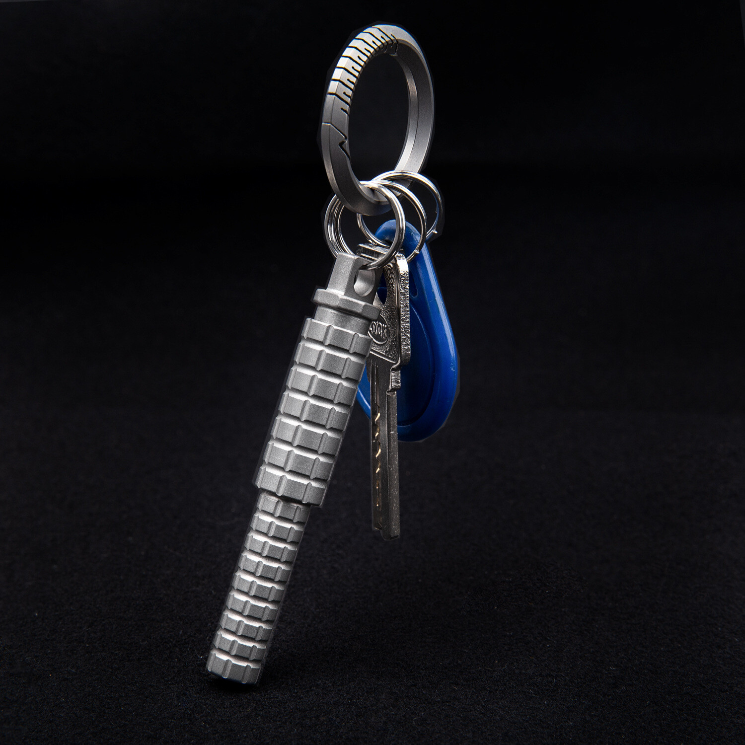 Titanium Alloy Mini Pocket Pen Outdoor EDC Tool Portable Keychain Ballpoint Pen
