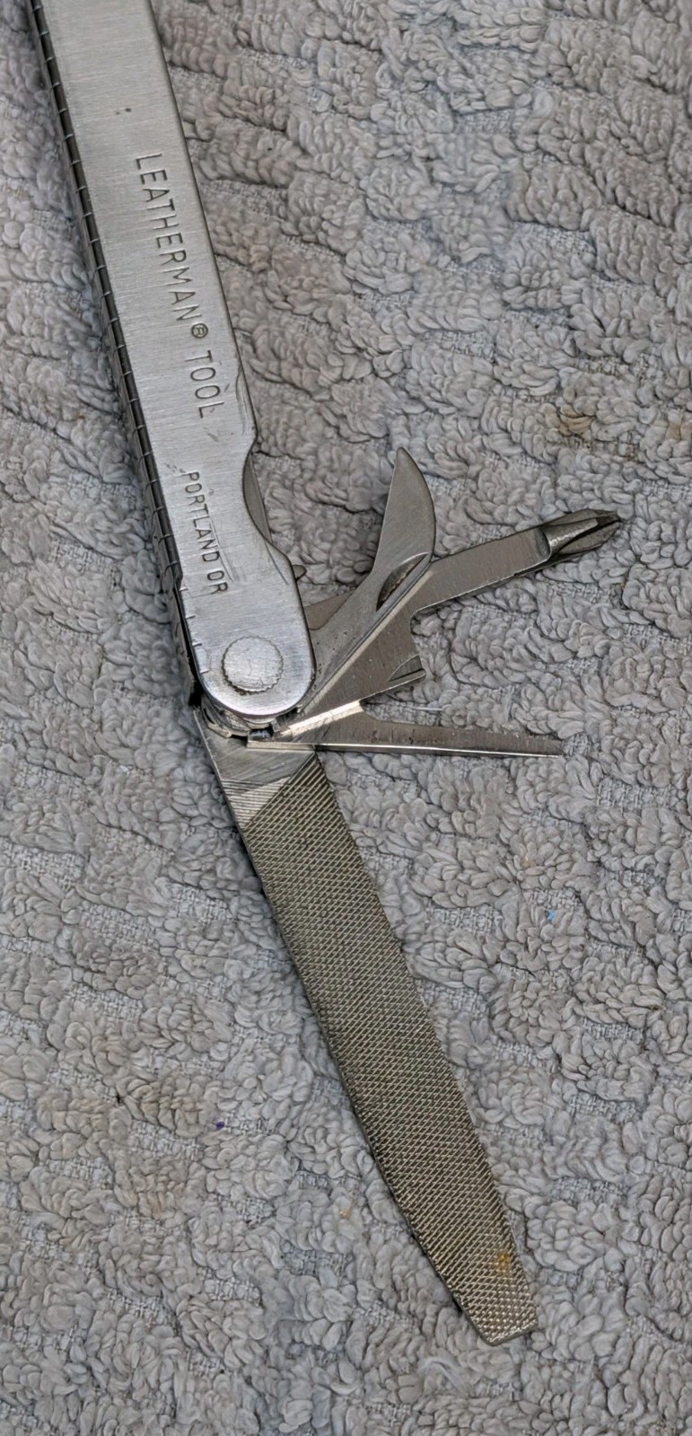Vintage Leatherman PST II Multi-Tool With Original Box Leather Sheath Manual