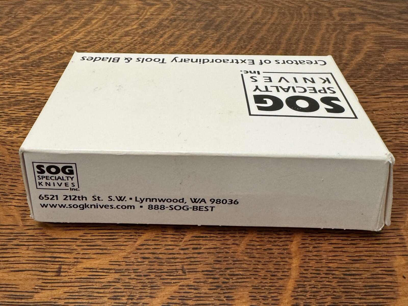 VINTAGE EARLY SOG POWER LOCK S60 UNUSED IN BOX/CASE MULTI TOOL KNIFE LYNNWOOD WA