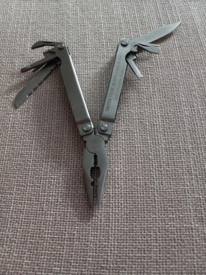 Vintage Multi-pocket tool pliers with Sheath plus 9 tools 15 functions