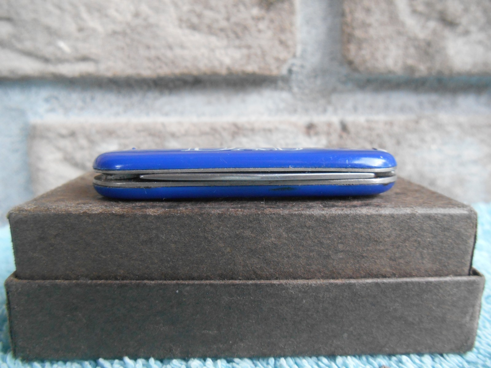 MULTI TOOL POCKET Knife 5 Function BLUE Stainless China DAD, YOURE NUMBER ONE!