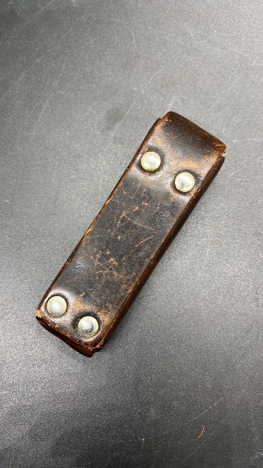 Vintage Leatherman Tool and Leather Sheath Case – Brown