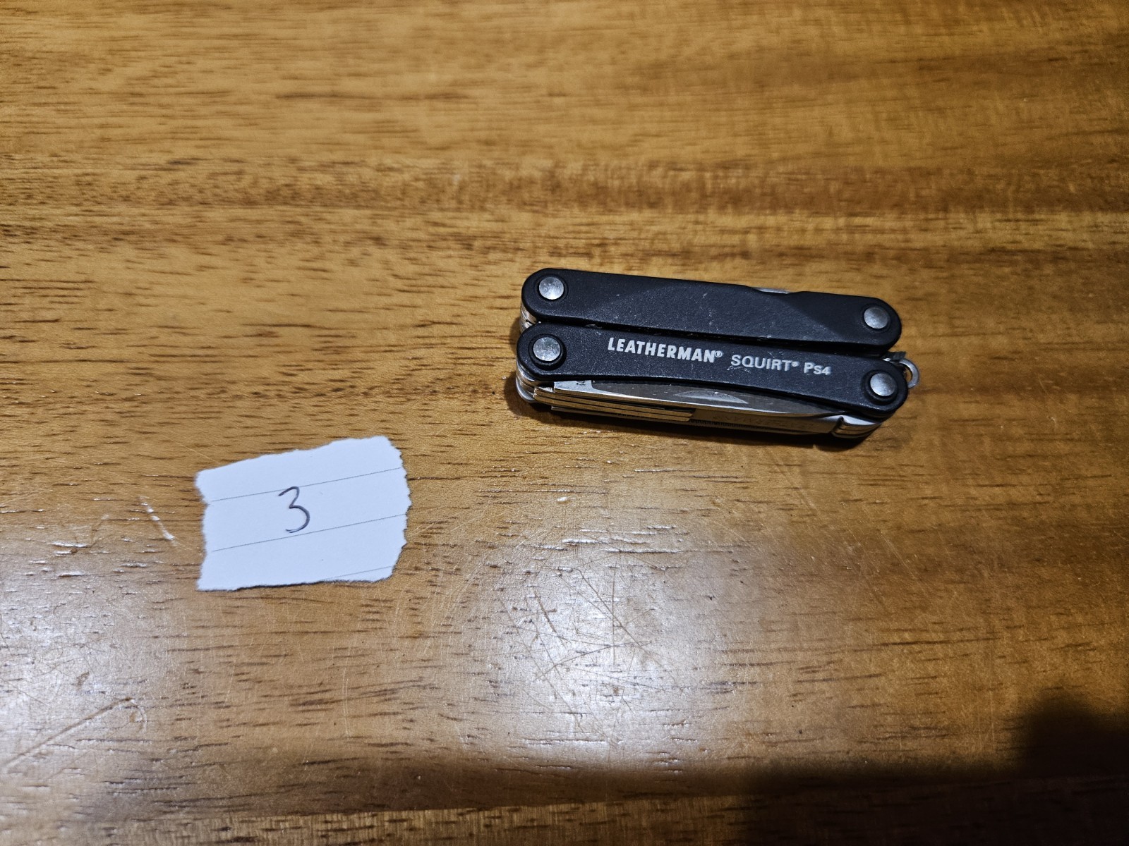 Leatherman Squirt Ps4 Black With Brand