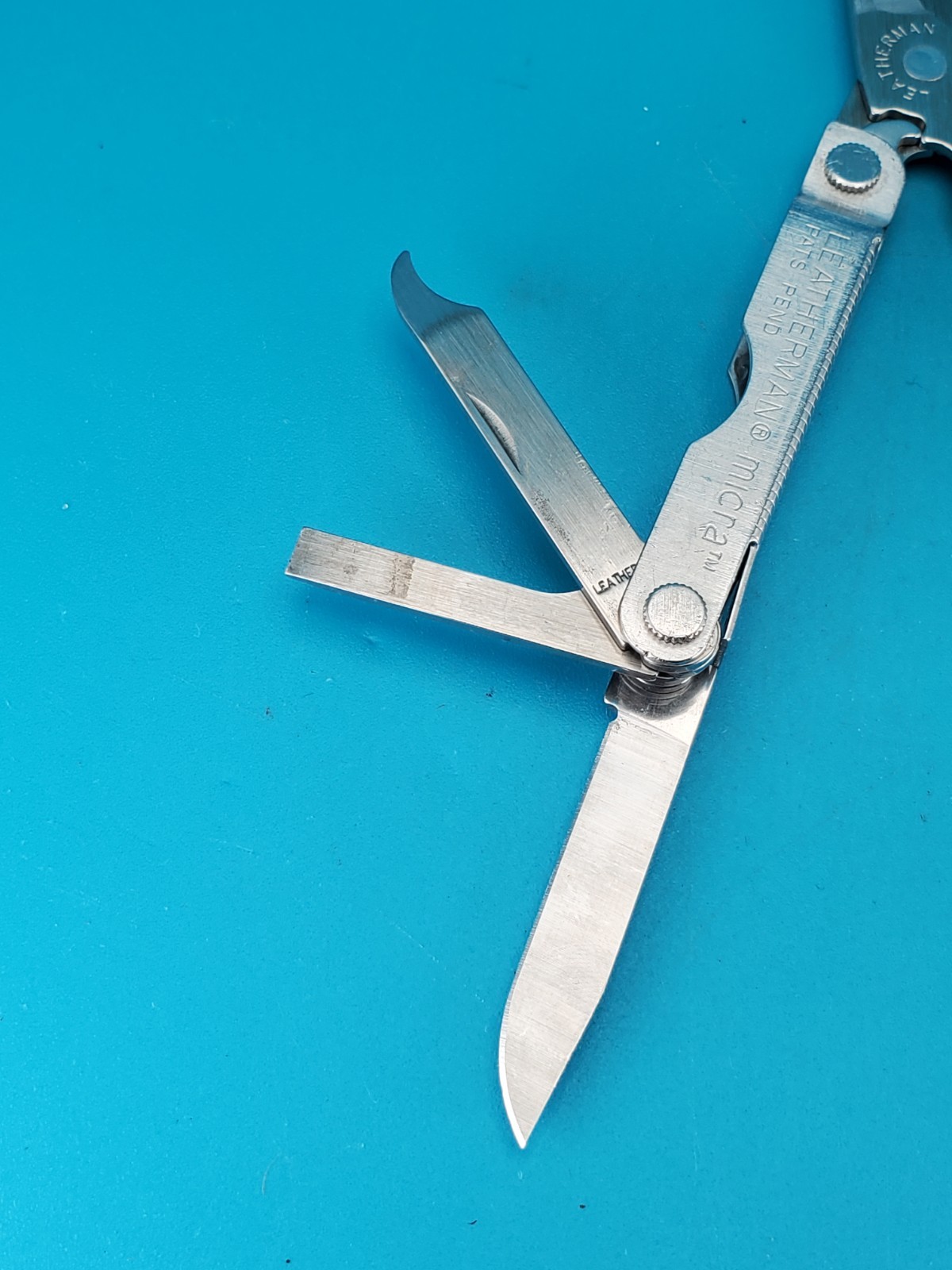 Leatherman Micra Multi-Tool, Knife, Scissors, Key Ring, Stainless!
