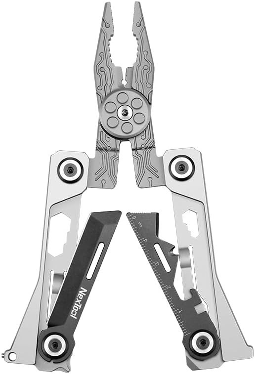 Folding Credit Card Multitool Wallet Multi Tool, 20 in 1 Stainless Steel Wall…