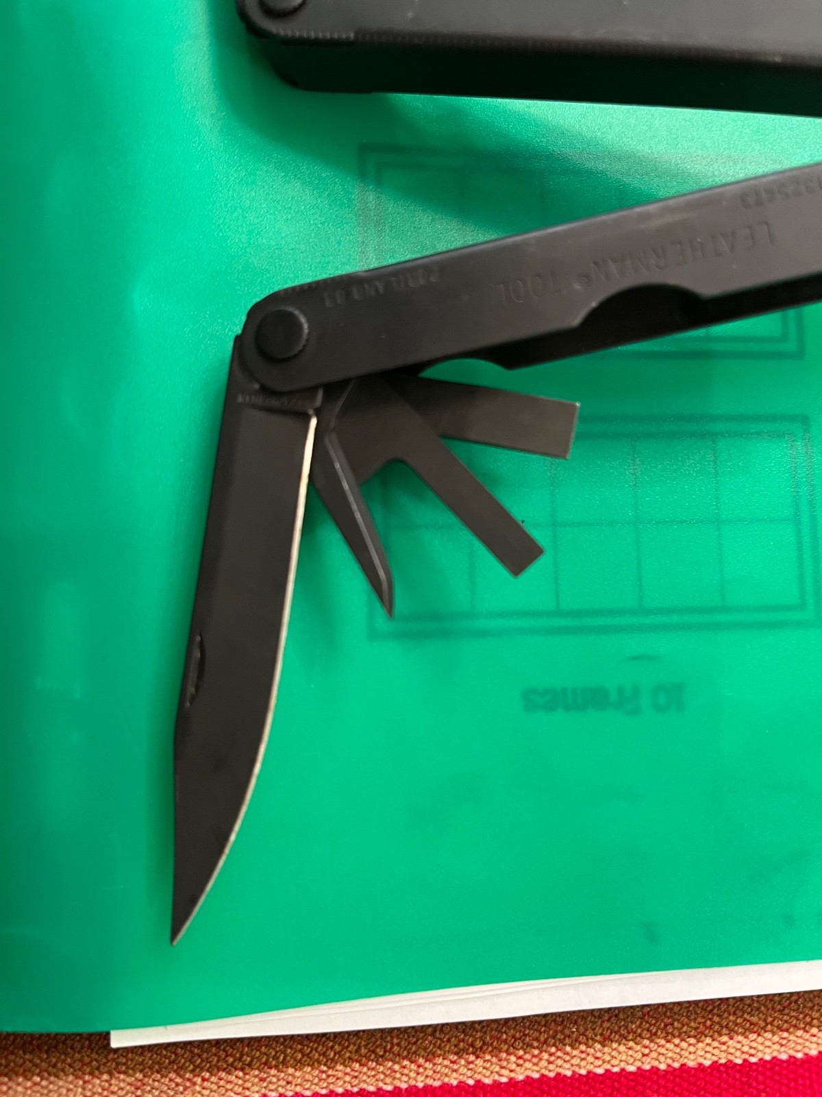 Leatherman PST Black Leatherman Pocket Survival Tool Black PST Multitool