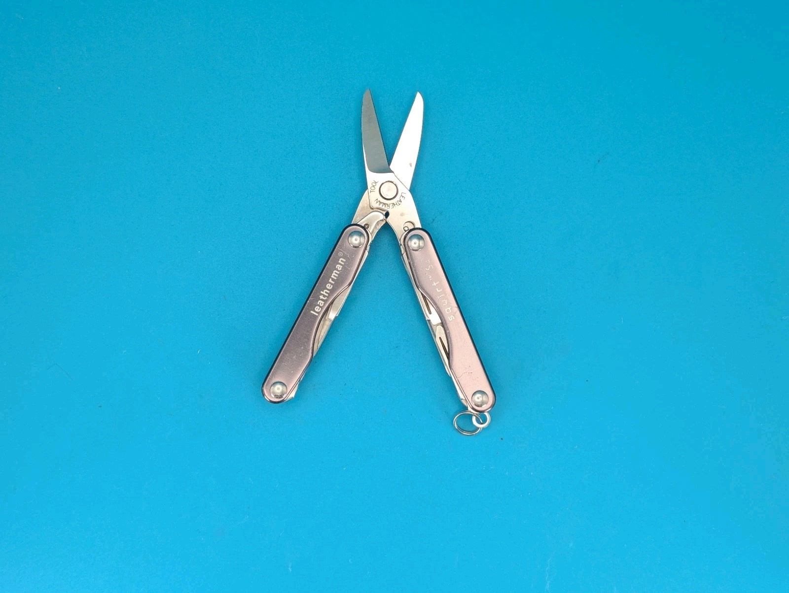 Leatherman Squirt S4 Multi-Tool, Key Ring, Retired, GRAY!