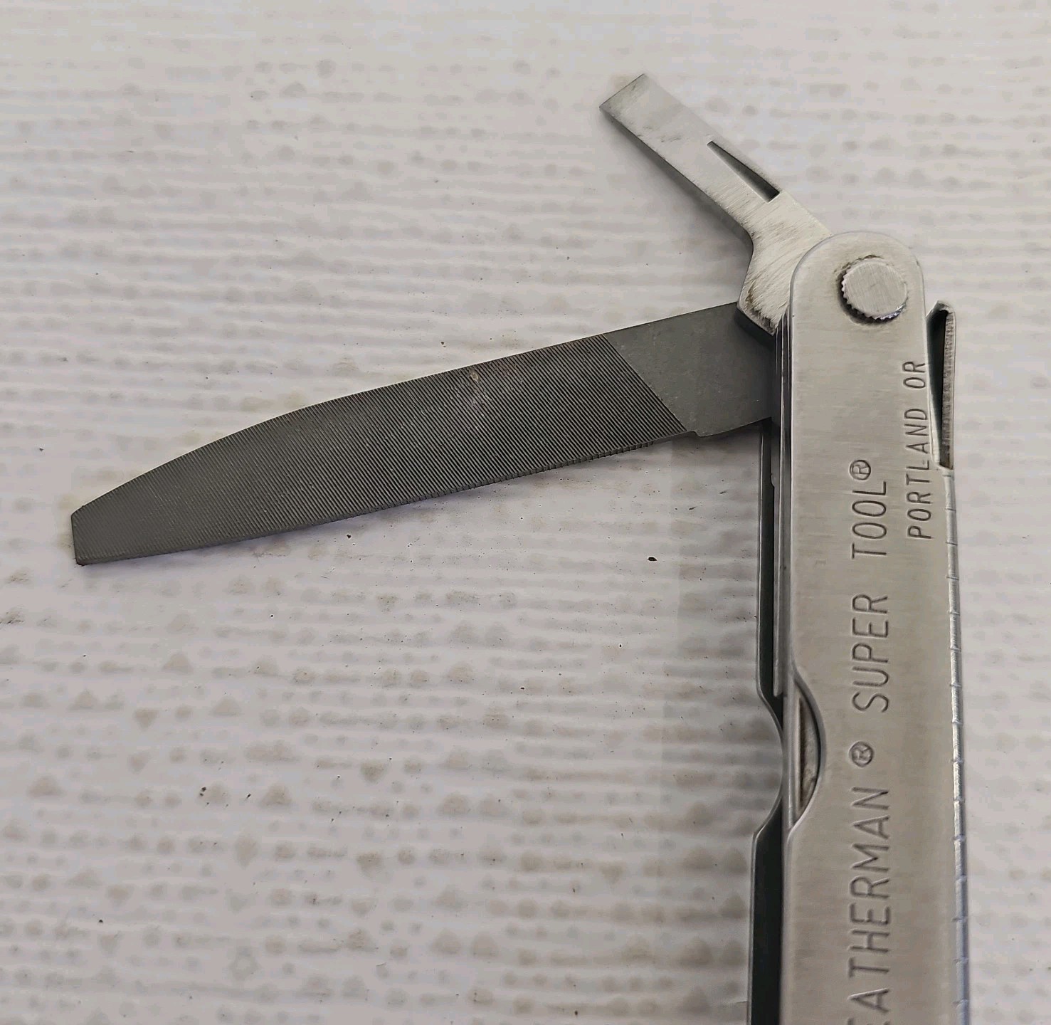 Vintage Leatherman SuperTool Pat Pend USA Stainless Steel Multi-Tool 10 In 1