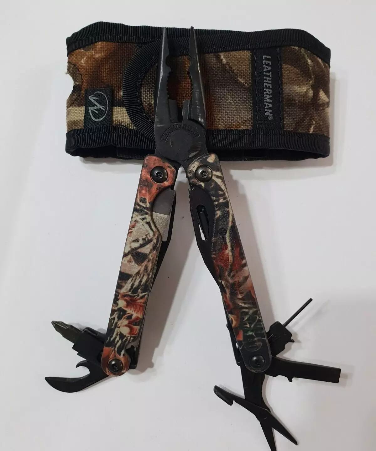 🔥🔥🔥 Leatherman Charge TTI 2009 BO Autumn Camo Titanium Not Used Very Rare