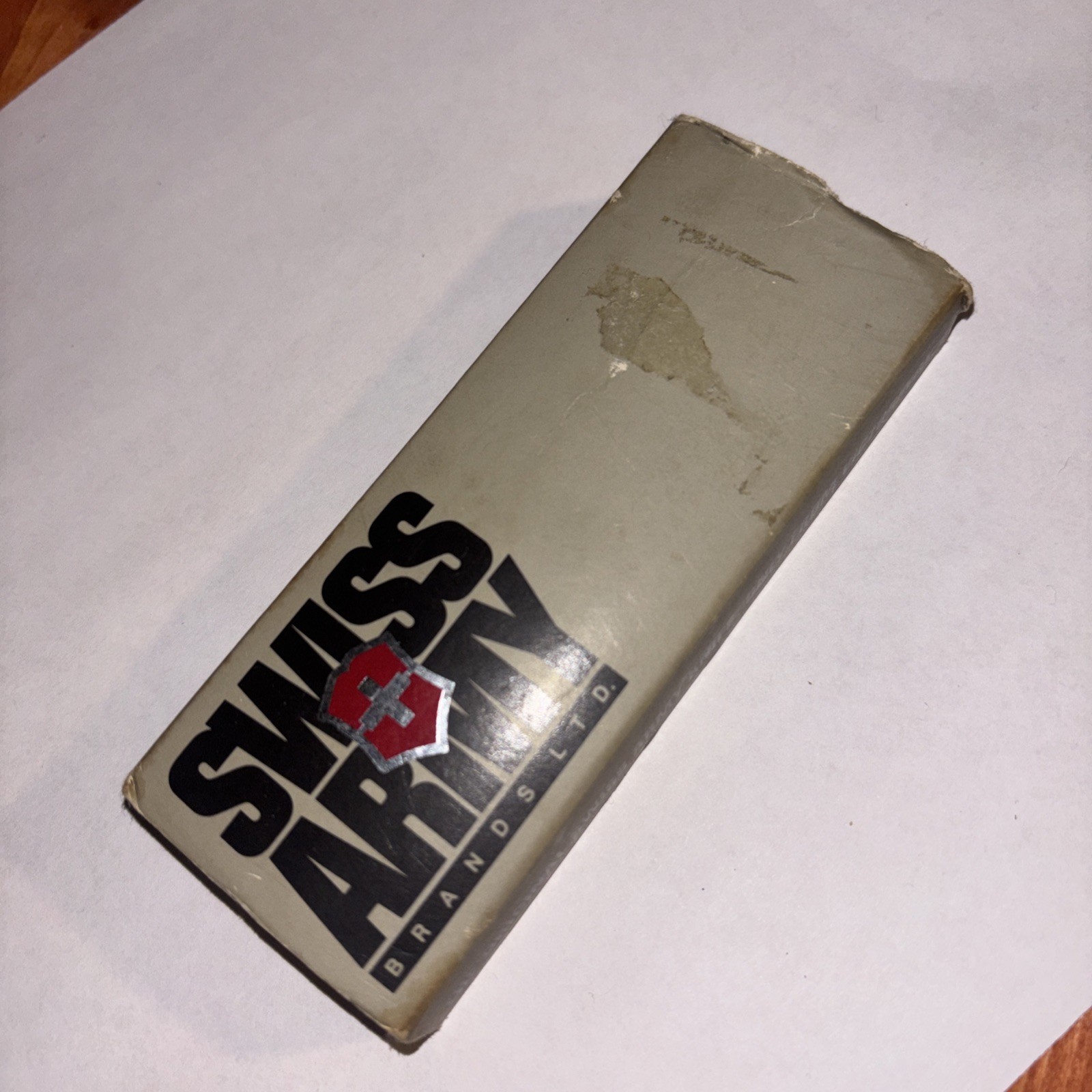 Victorinox Swiss Army Knife Fisherman Red Spartan Vintage Box