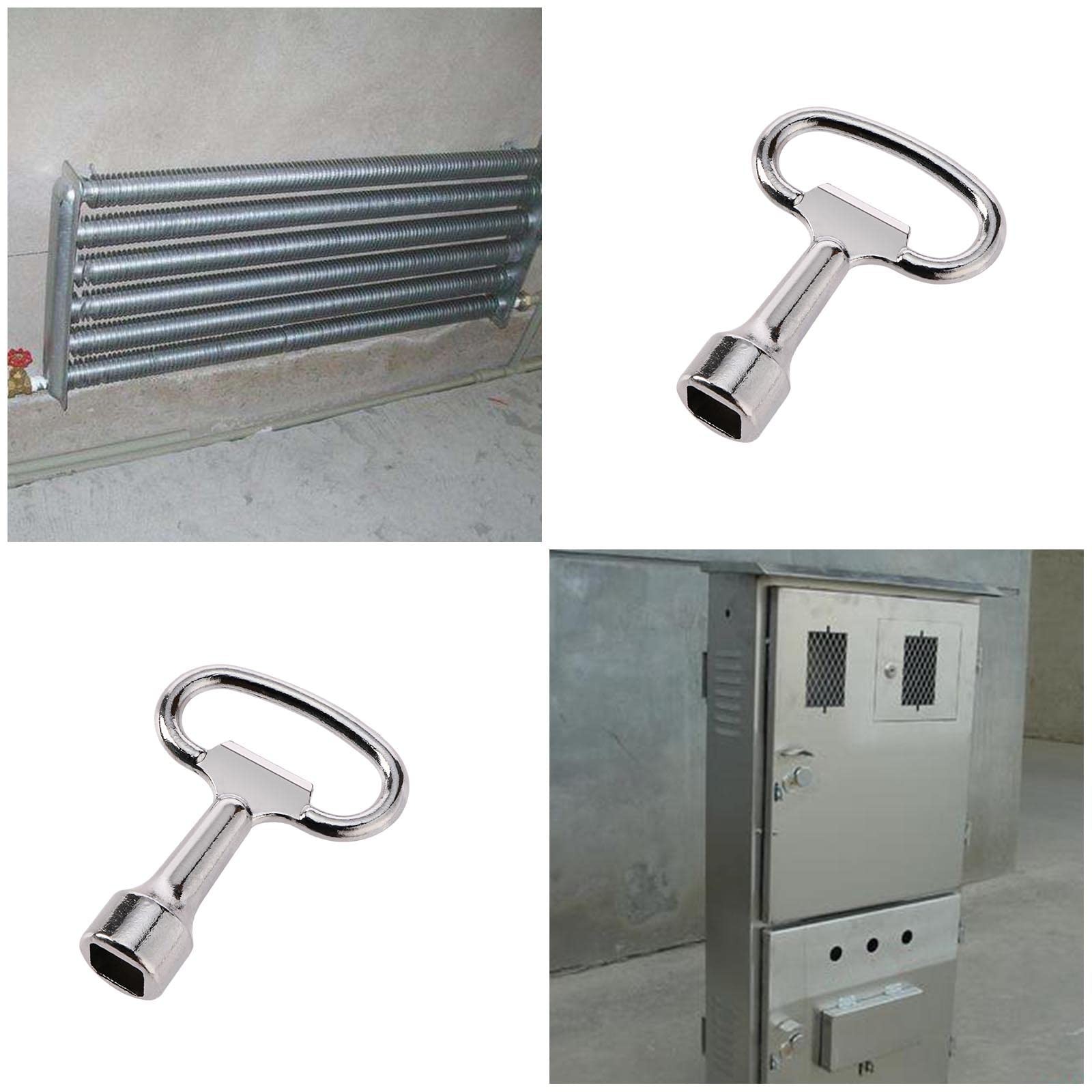 5pcs Zinc Alloy Electric Cabinet Keys, Square, 13x8x8mm…