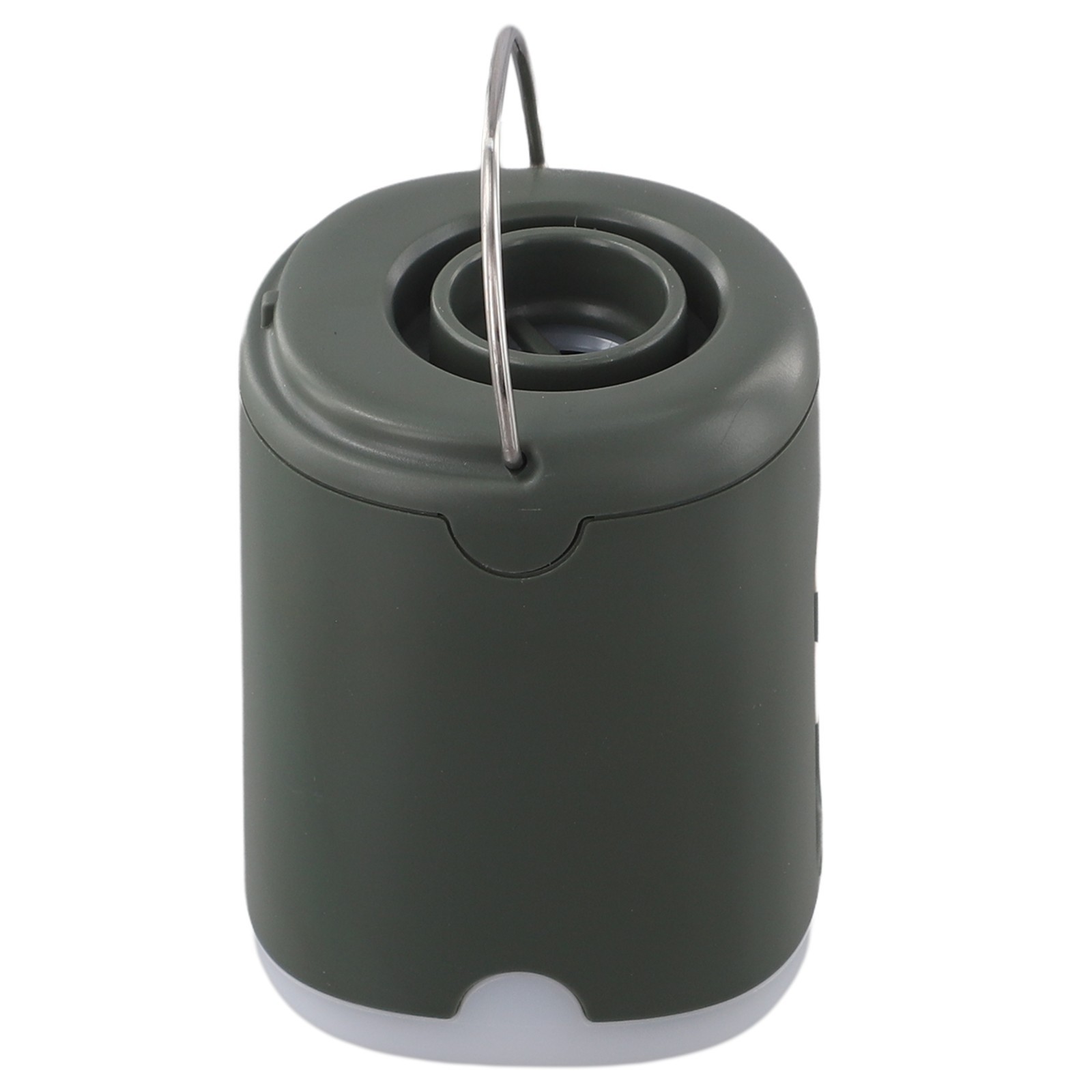 Camping Essential Compact Air Pump with LED Light and Nozzle Attachments