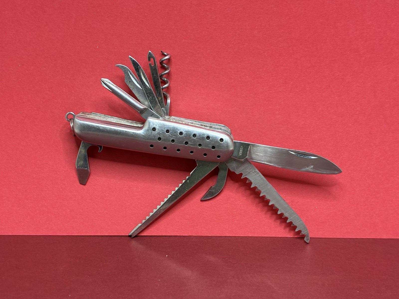 WINCHESTER Pocket Knife Survival Tool Stainless Multi-Tool 10 Blades