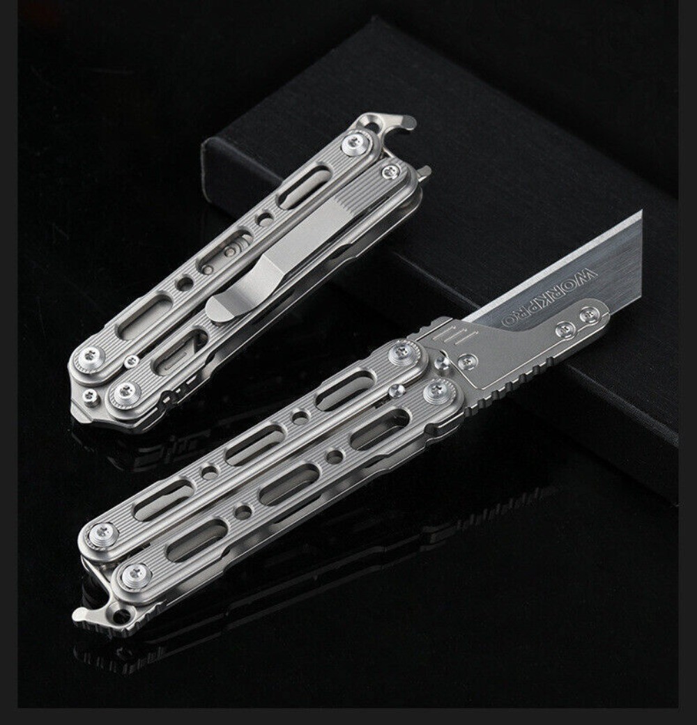 EDC Titanium Alloy Comb Utility Opener Portable Outdoor Multi-funtion Tool