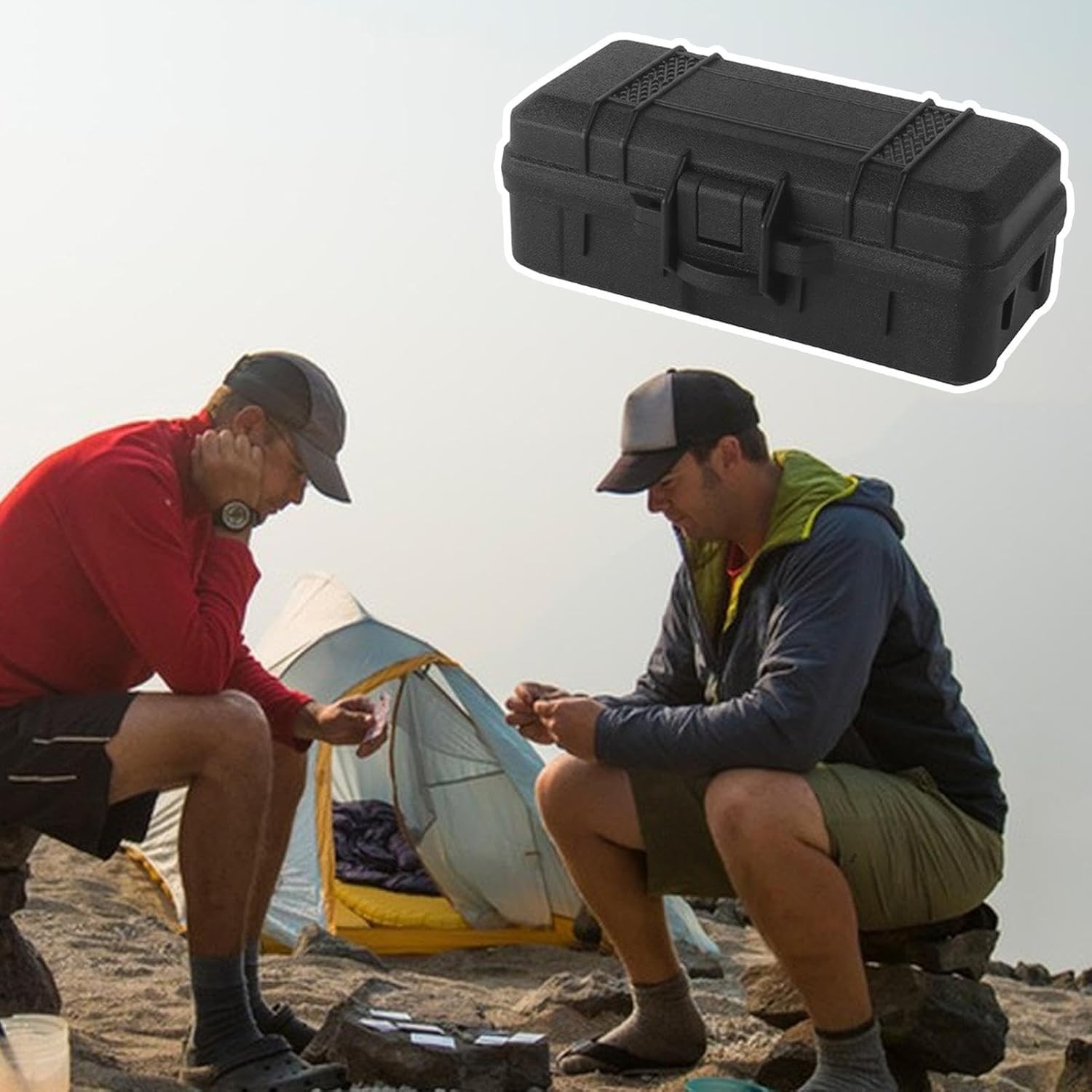 Waterproof Shockproof Hard Case Outdoor Survival Tool Storage Box Tactical Foam