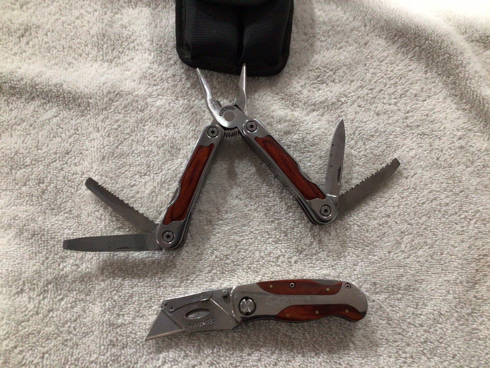 Sheffield Combination Razor Knife & Multi- Tool Stainless