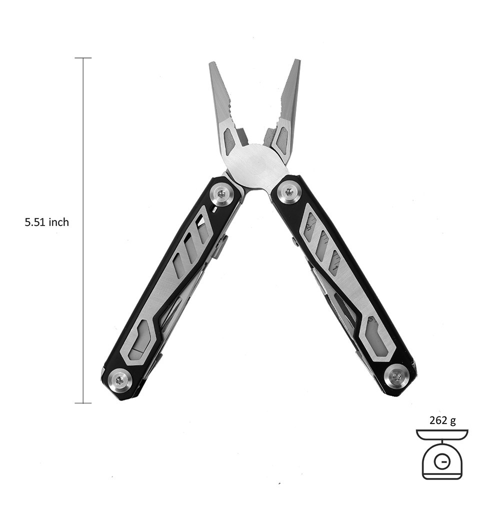 16-in-1 Multi-Tool Pliers Valentine’s Day Gift for Him, Pocket Camping Tools