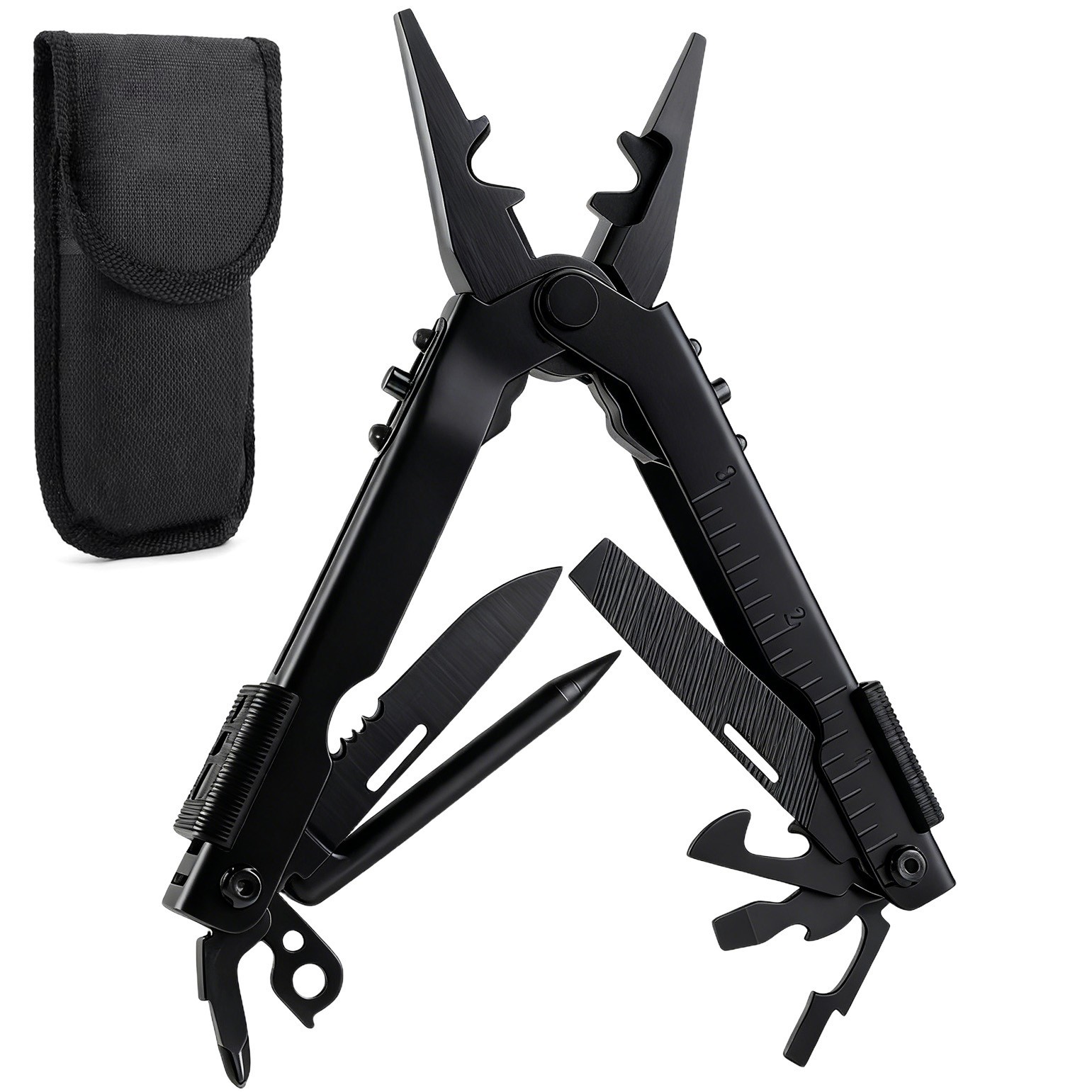 Stainless Steel Multi Tool Pliers, portable camping tool pliers, Gifts for Men