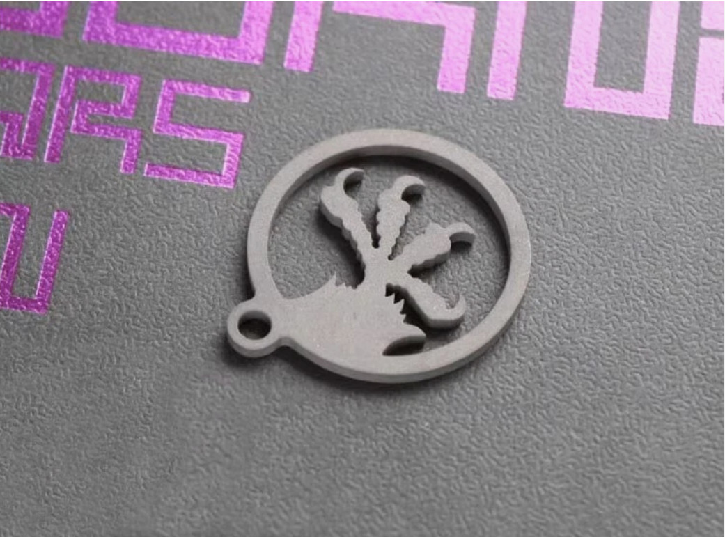 TC4 Titanium Alloy Keychain Necklace PIN Pendant EDC Backpack Decorative Tool