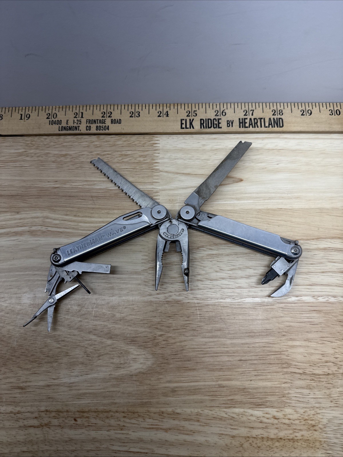 Retired Leatherman Wave Original Date Code 0711 (July 2011) Multi Tool Nice