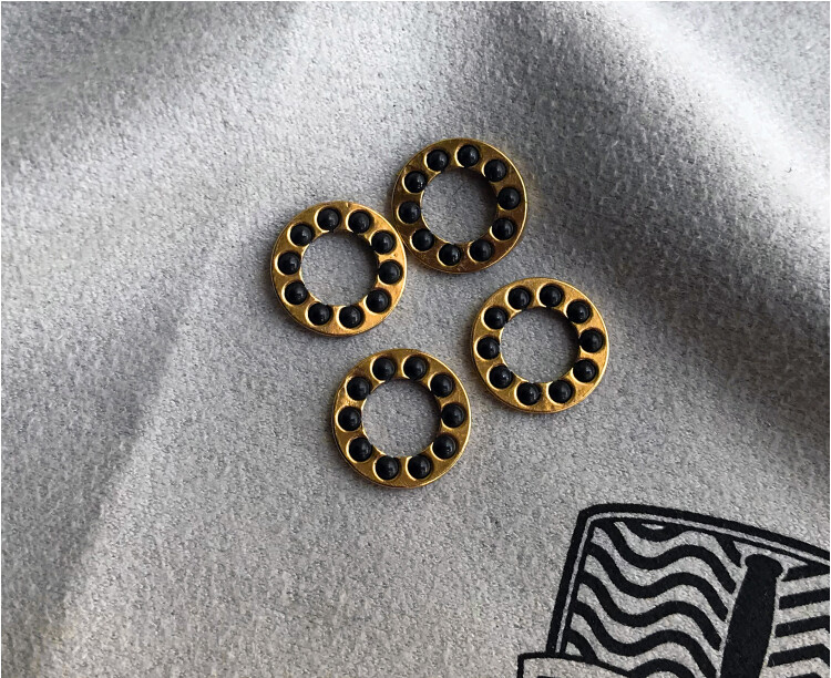 2PCS Zero Tolerance Tool Bearing Φ 9.7mm / φ 5.3mm / Ceramic Ball 1.588mm