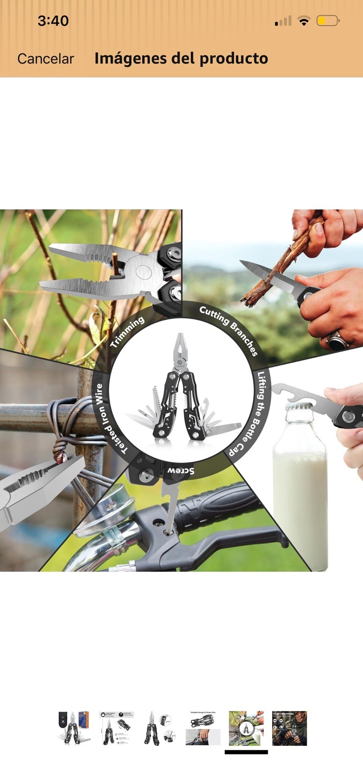 *NEW* Fangfo 14-in-1 Multitool-Everyday, Outdoor, Survival, Camping – IN BOX!
