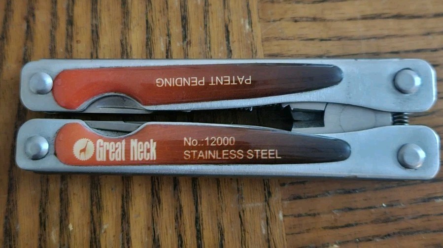 Great Neck Leatherman Multi Tool Stainless Steel NO. 12000