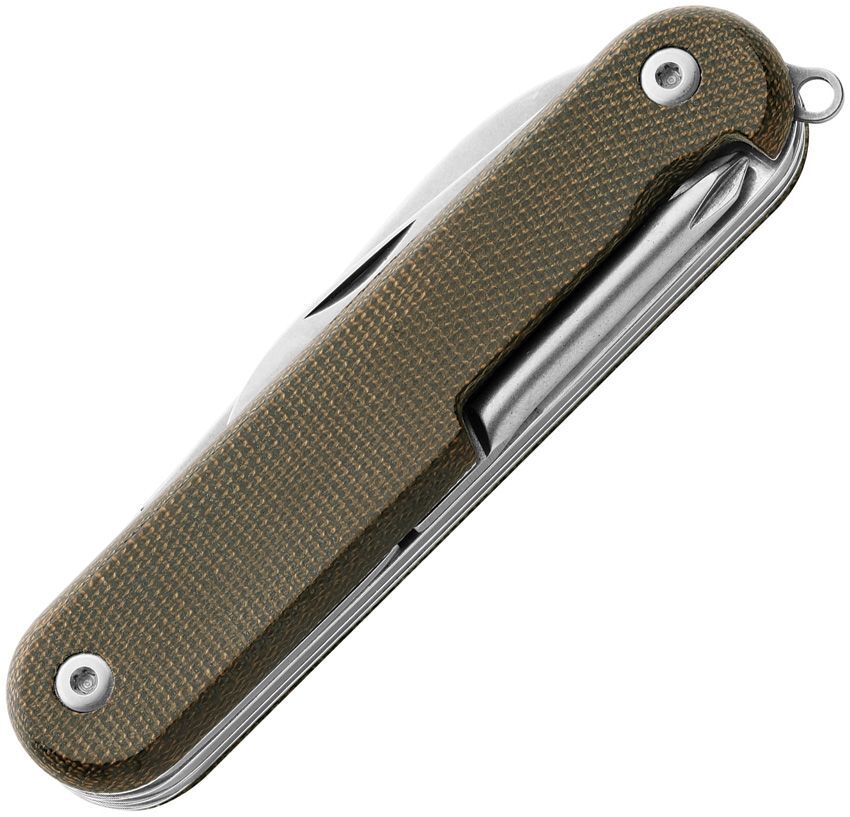MKM-Maniago Knife Makers 5 Multipurpose MagnaCut Steel Blades Micarta Handle