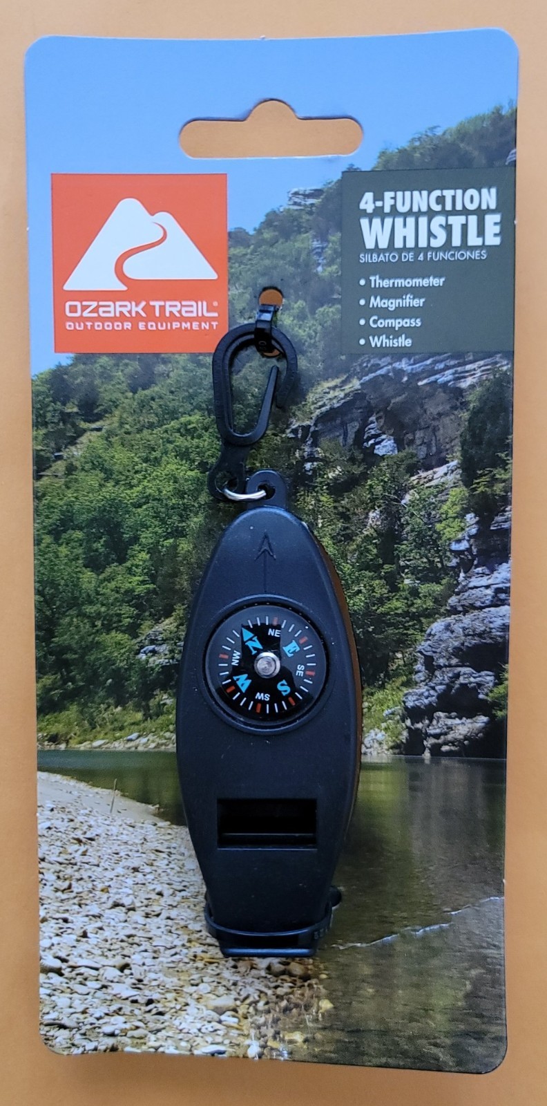 Ozark Trail Trailside 12 In 1 Multi Tool With Nylon Sheath & 4-Function Whistle