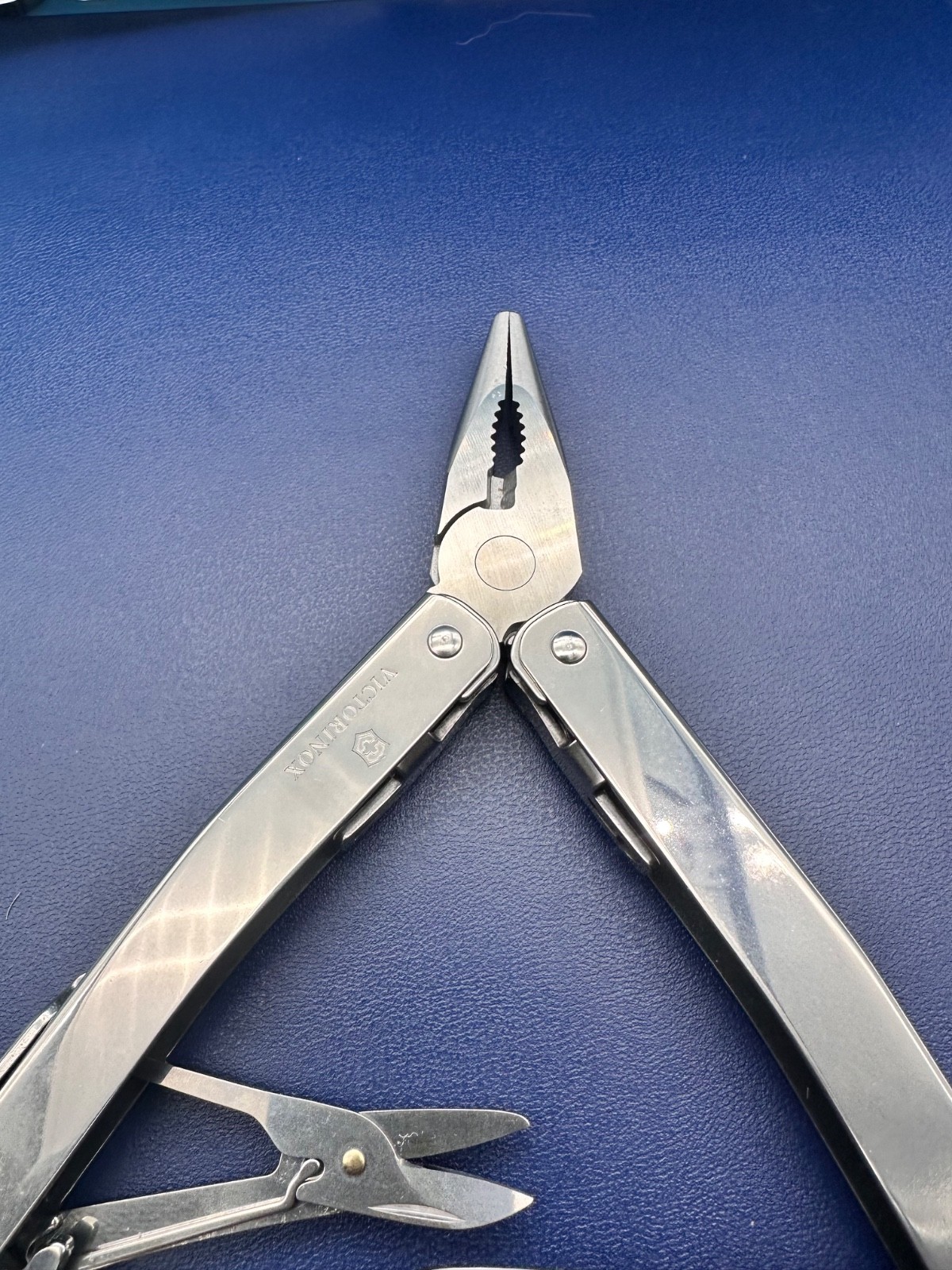 Victorinox Swiss Tool Spirit MX Multitool , Leder Etui , vintage
