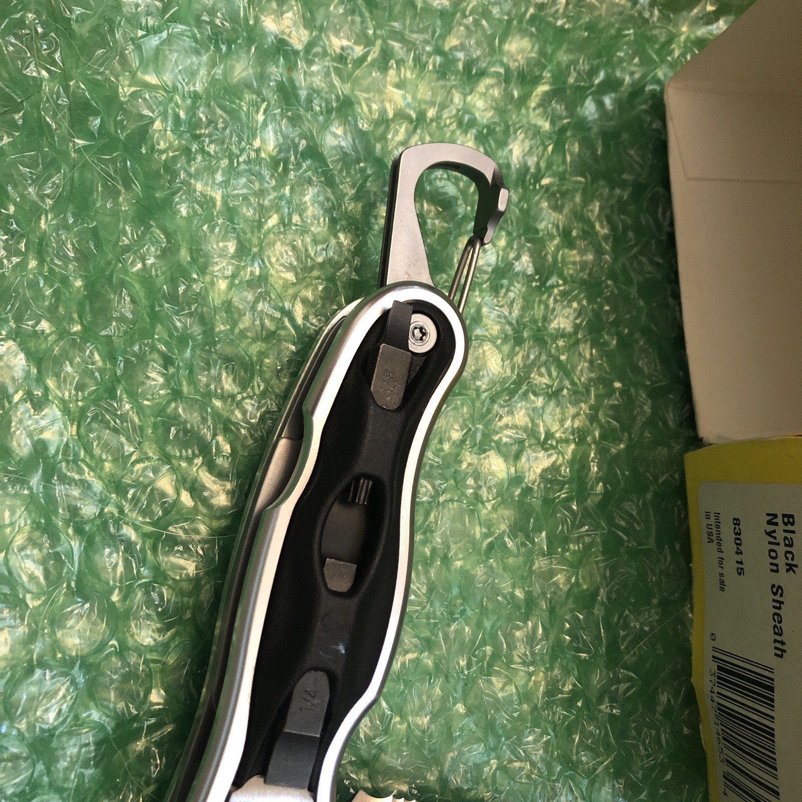 Leatherman E307x knife w/Serrated Blade (Similar to e306x e304x Expanse Series)