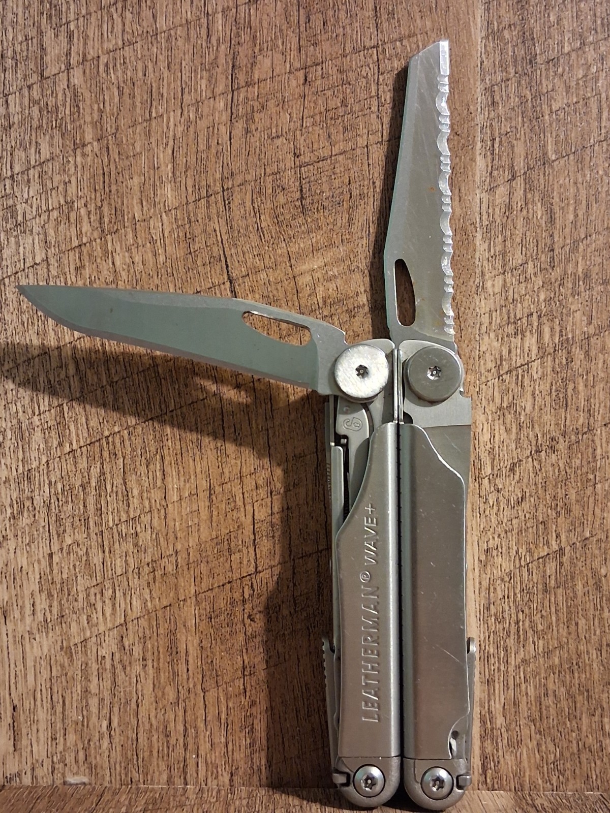 Leatherman Wave + Plus MultiTool Silver Cleane/Oiled, Great Condition FAST SHIP