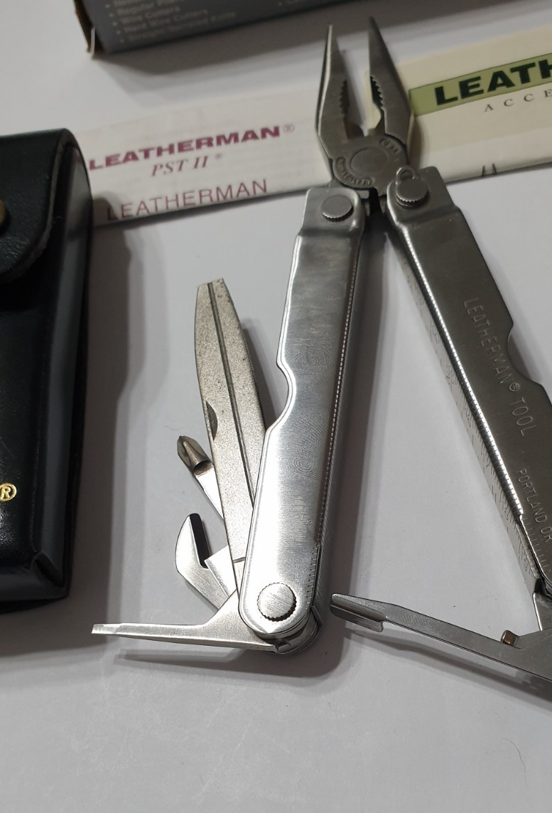 🔥 2X Leatherman PST and PST II Stainless Multi-Tool New in Box Rare Collectable