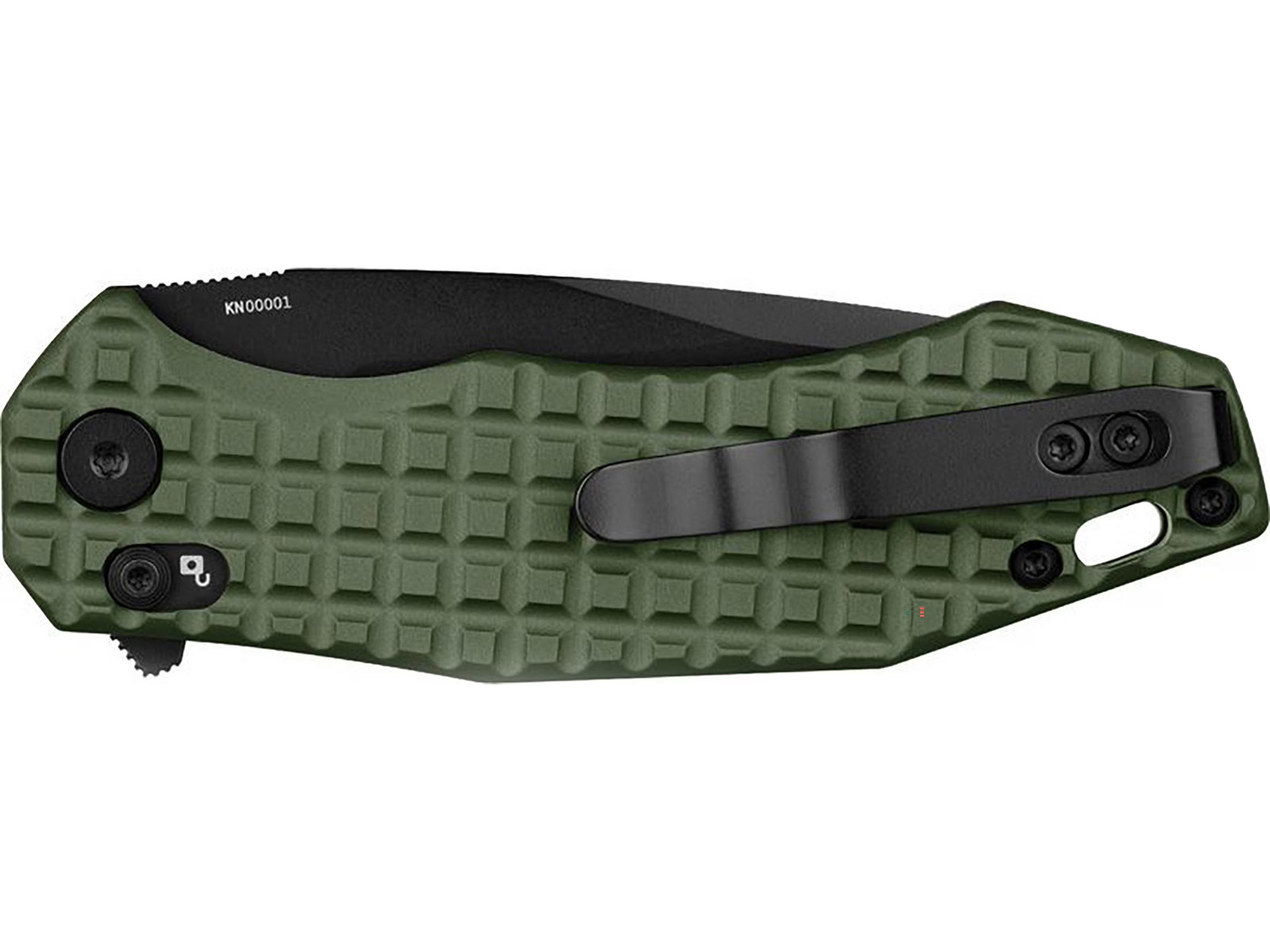 Oknife Spurdog Assisted Opening Pocket Knife 3″ Drop Point D2 Black Blade