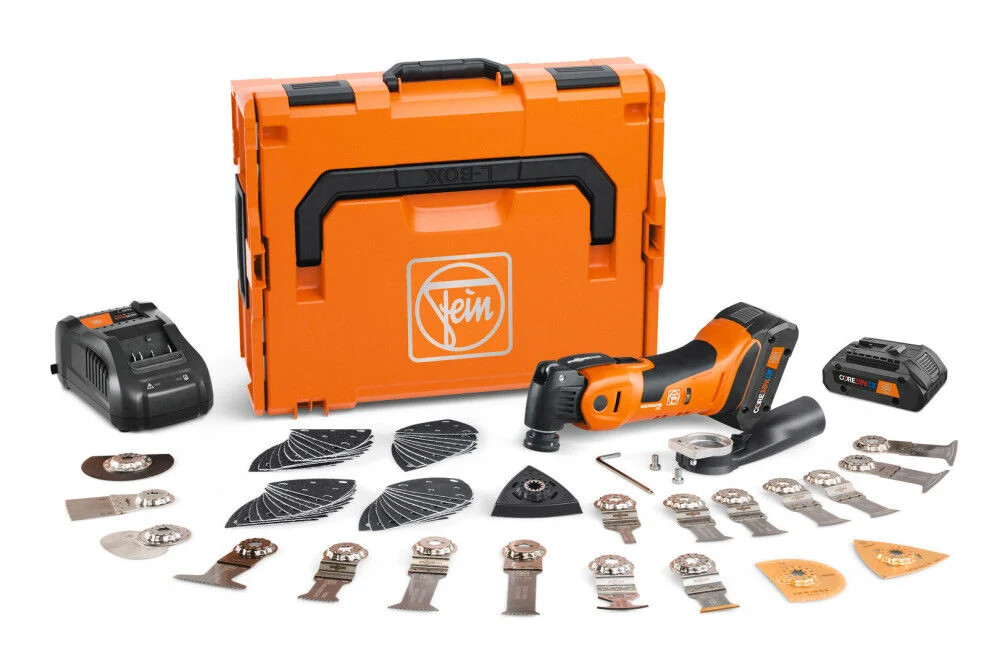 Fein Ampshare Multimaster Multi-Tool 700 Max Top Set 18V 4Ah 68Pc
