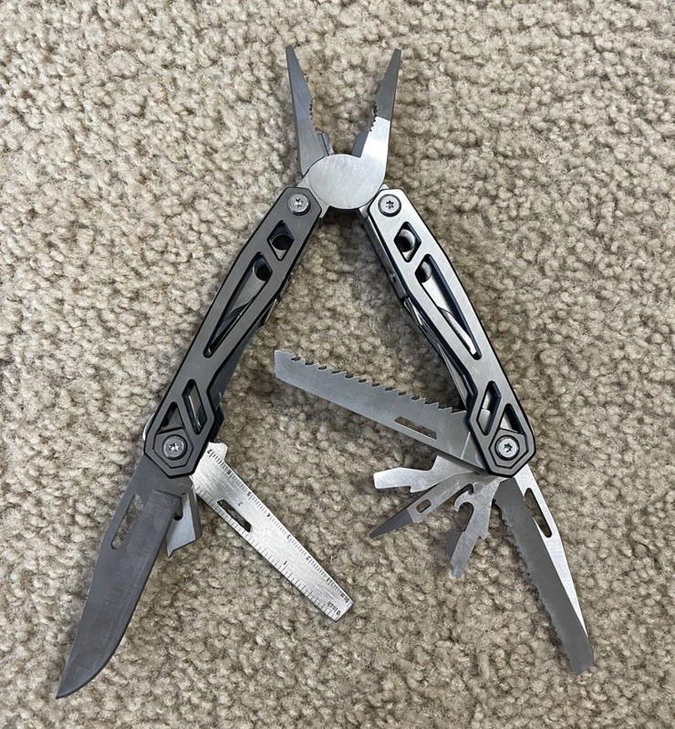 Wetols Multifunctional Pliers Multi Tool 21-in-1 WE-182 With Case