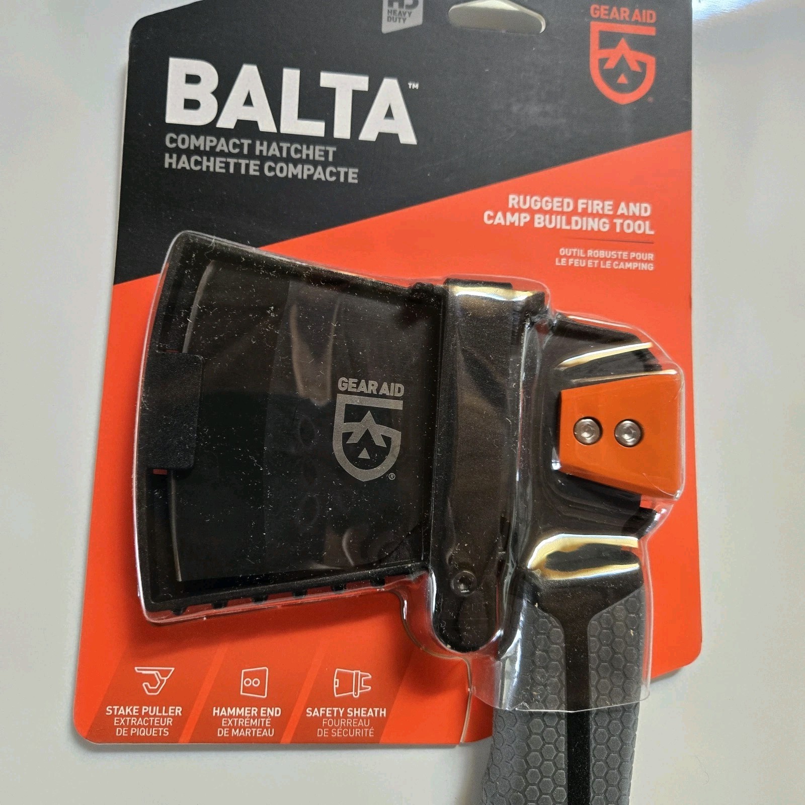 Gear Aid Balta Camp Hatchet Axe Fire Campground Tool Hammer Stake Puller NEW