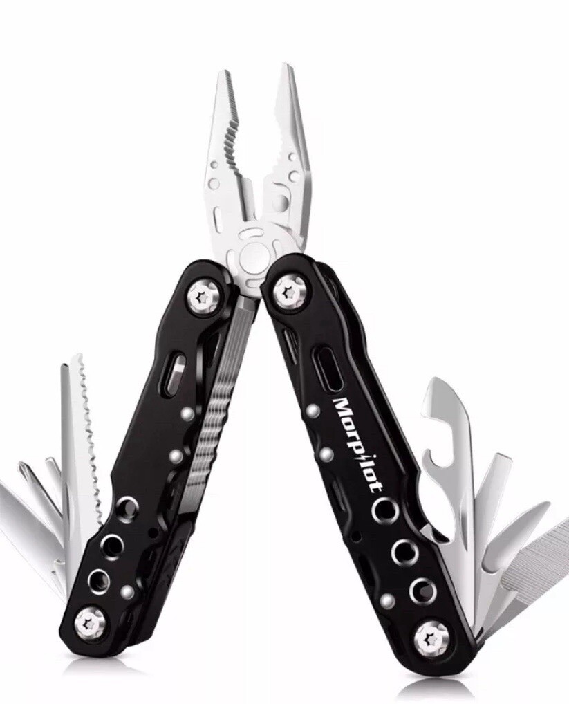 Morpilot 14-in-1 Multitool Plier Set Multi tool Black